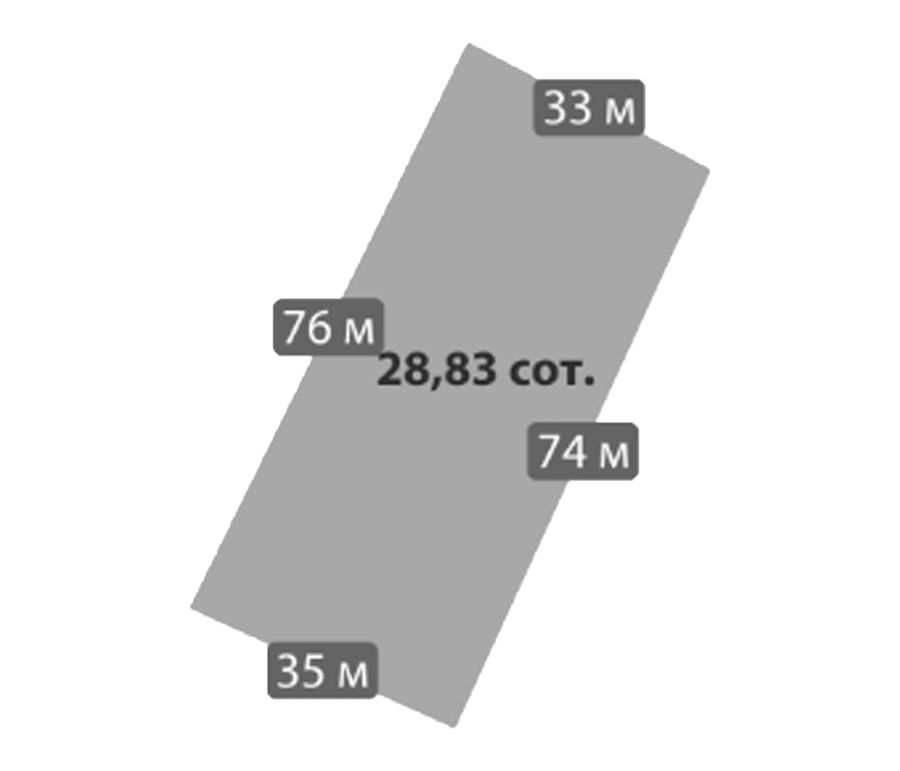 Участок №233 · 28.83 сот.