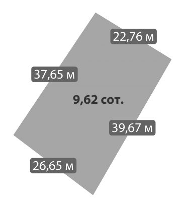 Участок №342 · 9.62 сот.