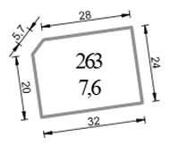 Участок №263 · 7.6 сот.