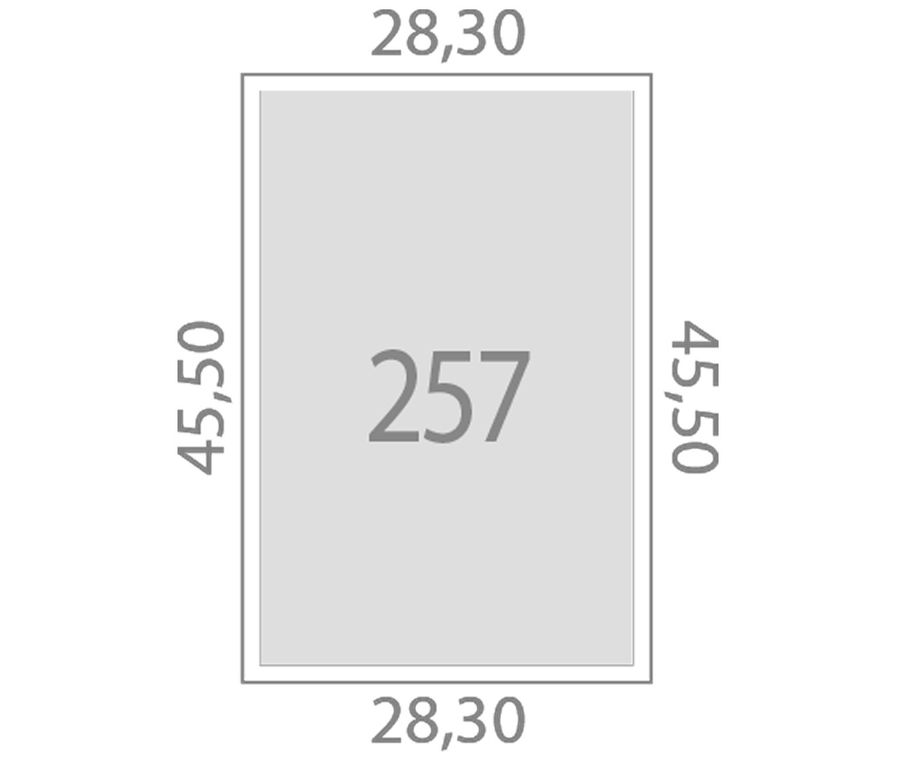 Участок №257 · 12.87 сот.