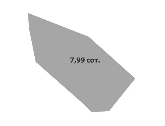 Участок №33 · 7.99 сот.