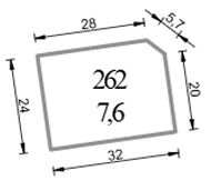 Участок №262 · 7.6 сот.