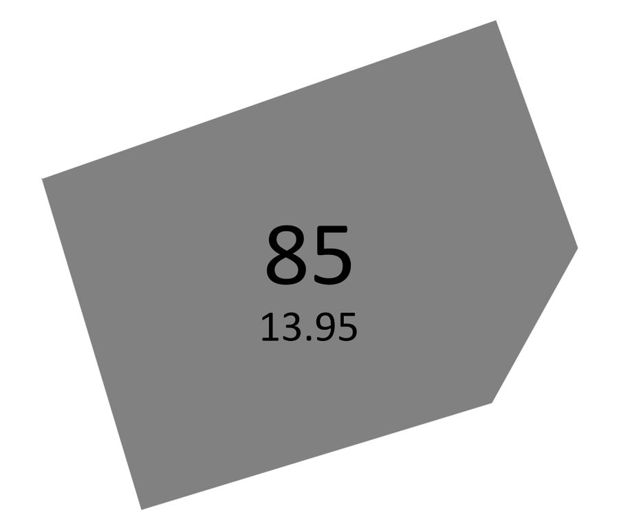 Участок №85 · 13.95 сот.
